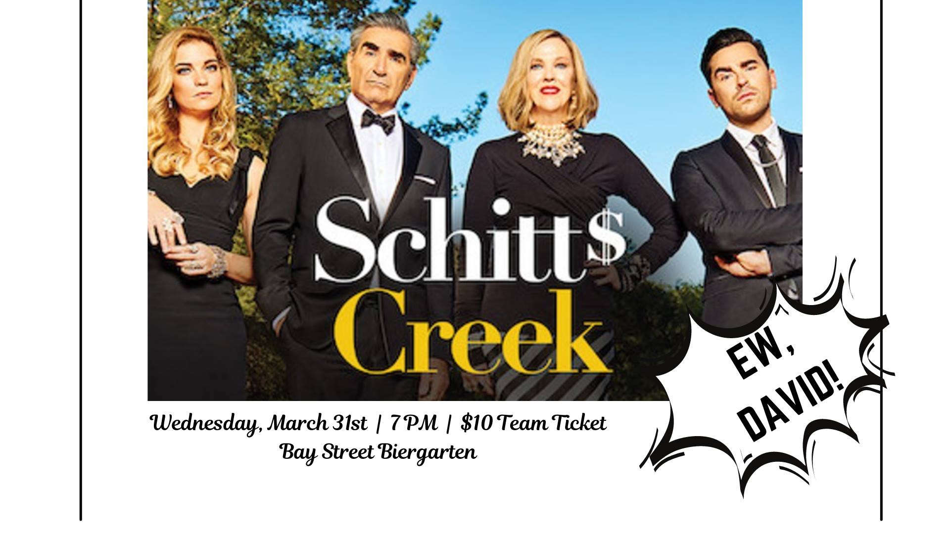 Schitt's Creek Trivia Charleston Guru